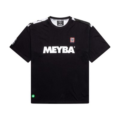 Meyba x The Beatles AOP T-Shirt - Zwart Top Merken Winkel